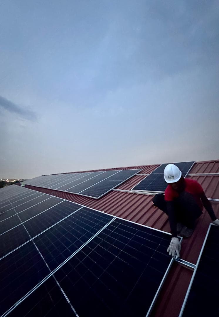 Solar project in Dansoman