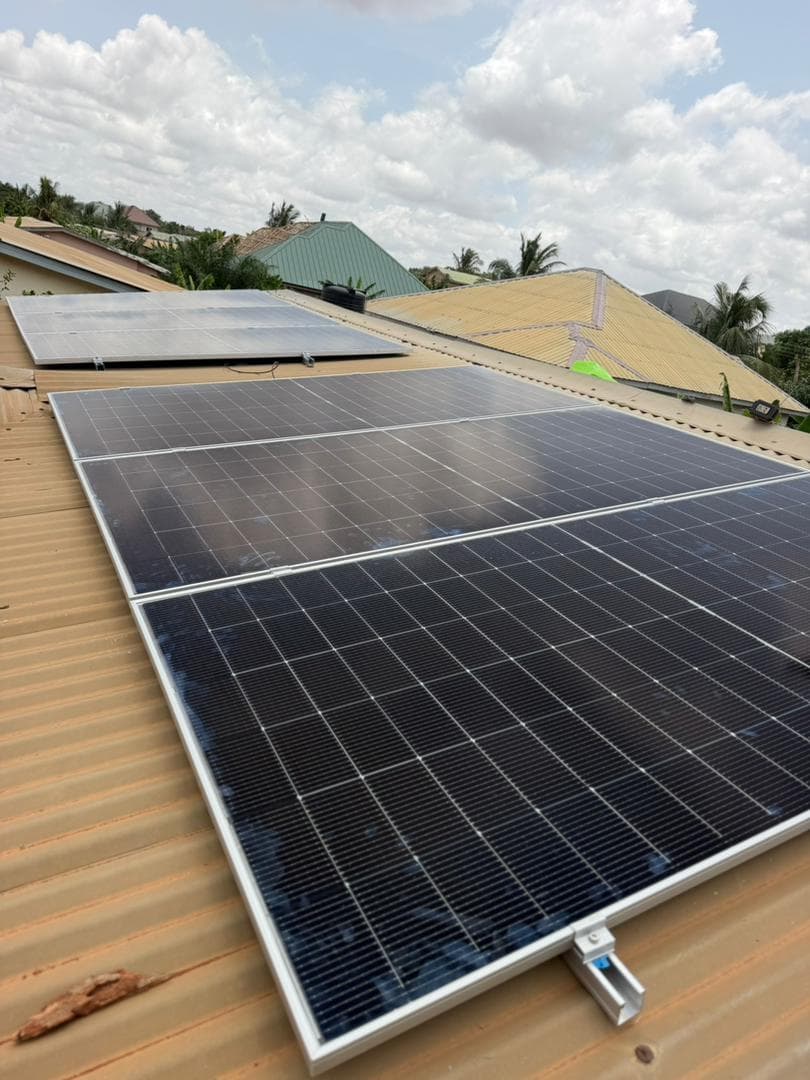 Solar project in East Legon Hills