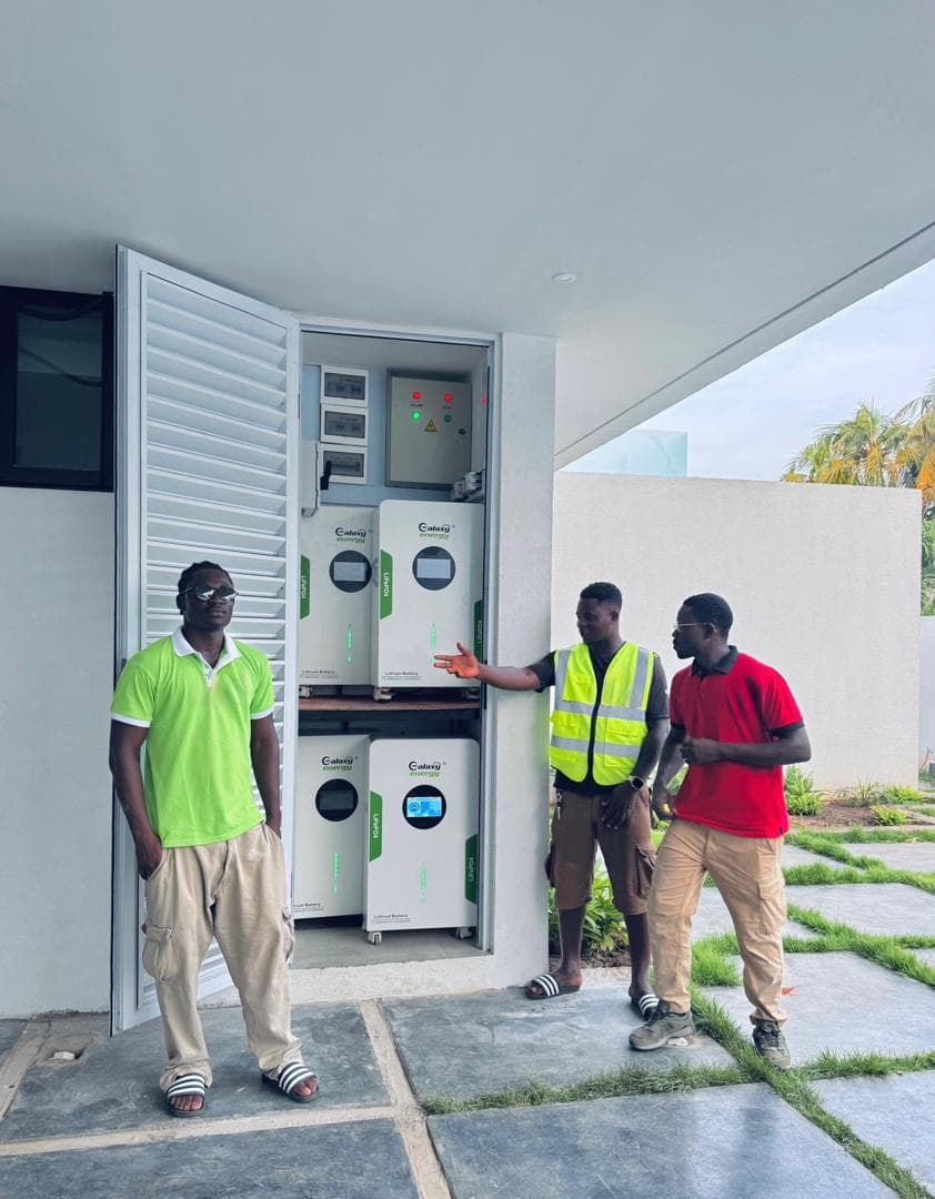 Solar project in Tse Addo