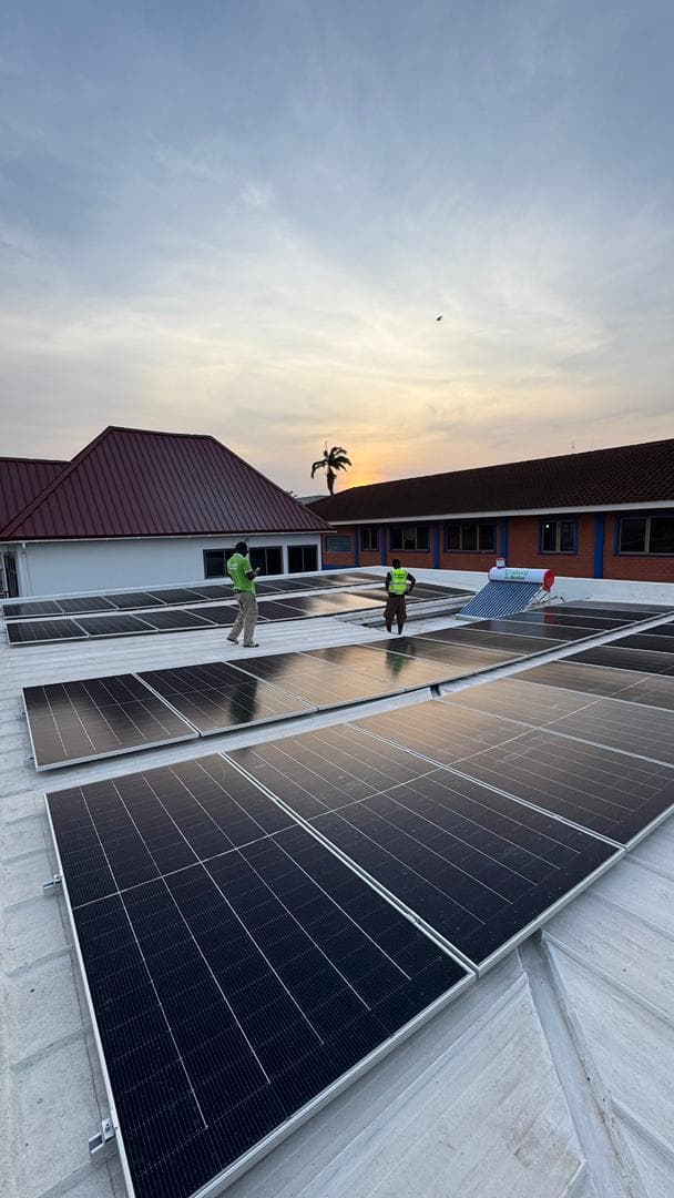 Solar project in Kwadaso